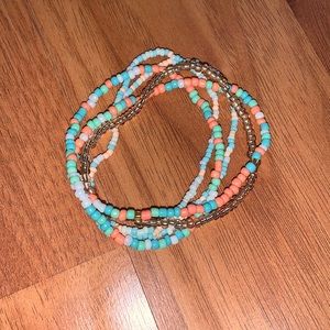 Elastic Beaded Bracelets